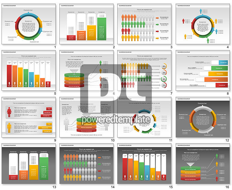 Marketing-Bericht-Diagramm