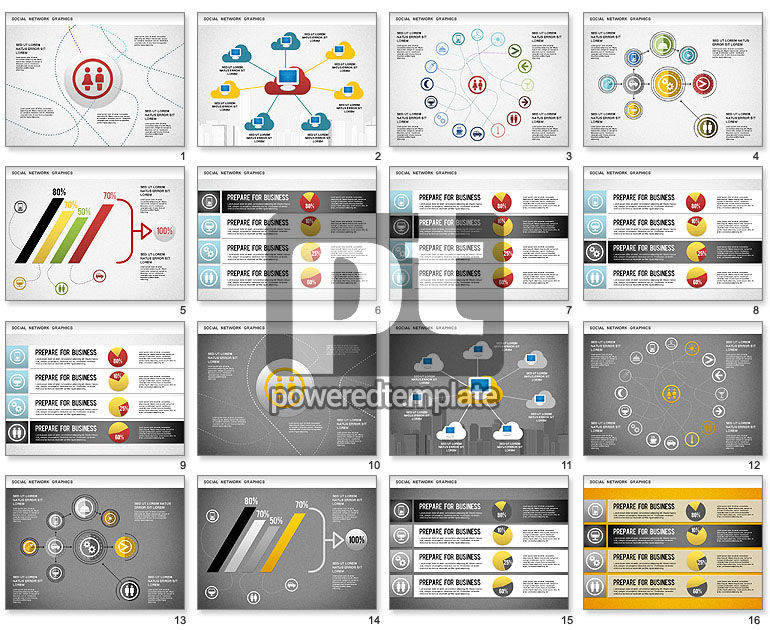 Sociaal netwerkdiagram