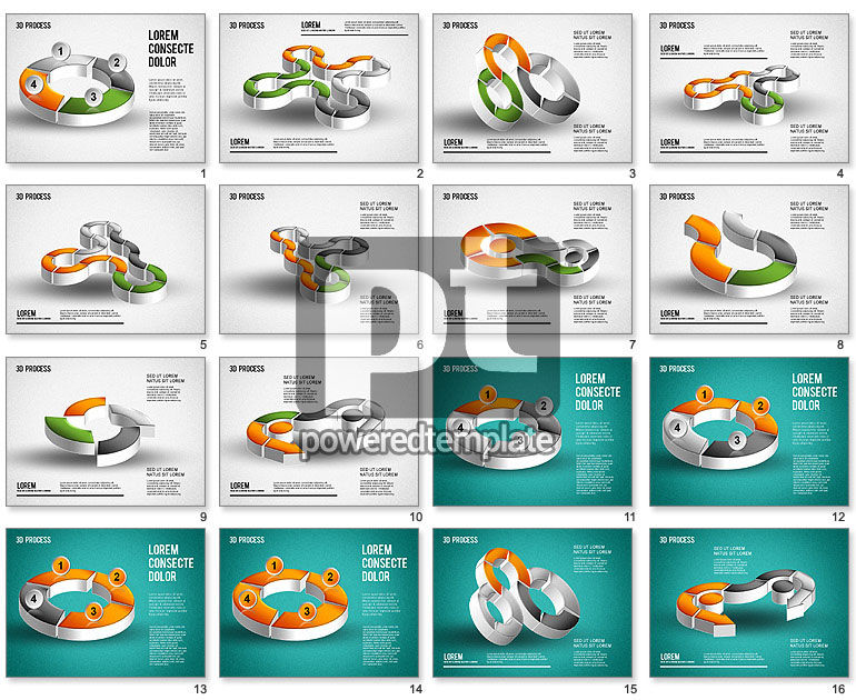 Diagramme de processus 3d