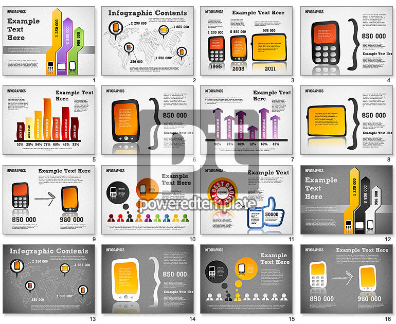 Vendite e distribuzione infografica