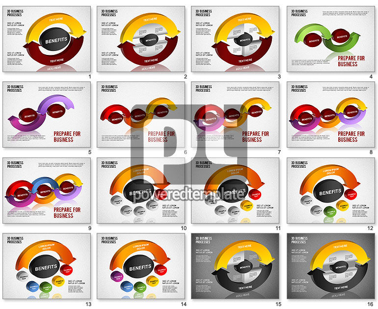 3d diagrama de processo empresarial