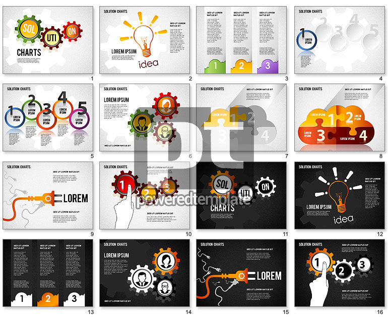 Solution Shapes and Charts