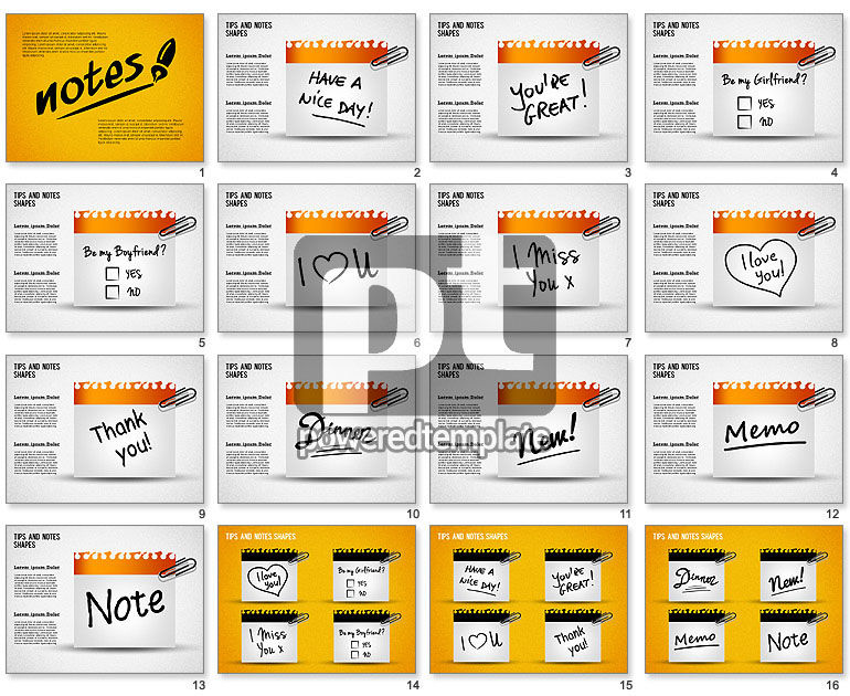 Collection de notes