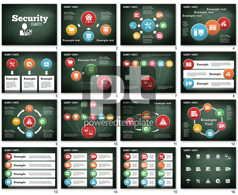 Gráfico de seguridad en línea