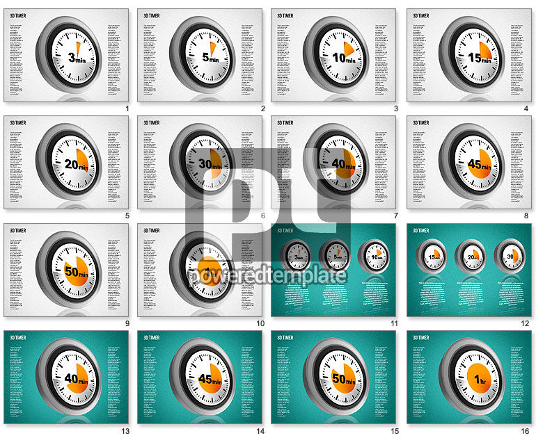 Schema timer 3d