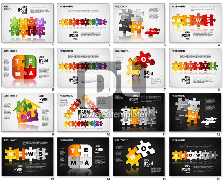 Concepts de puzzle