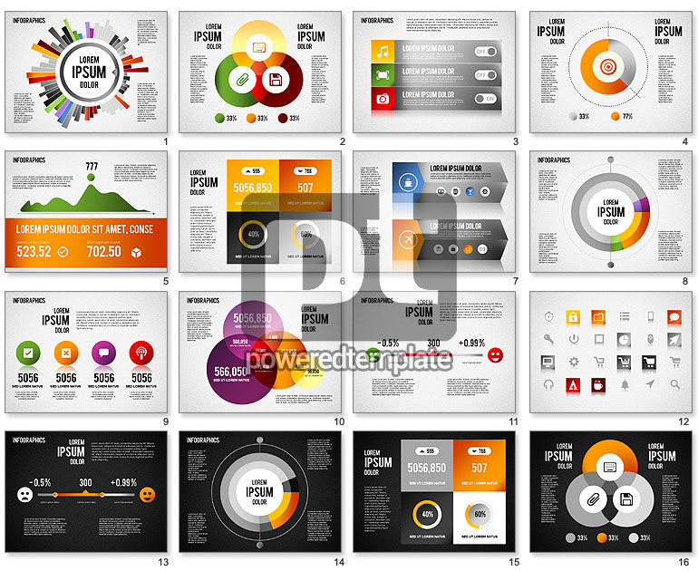 Collection d'infographies