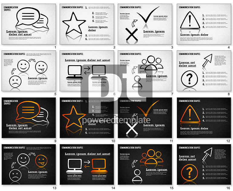 Boîte à outils de formes de communication