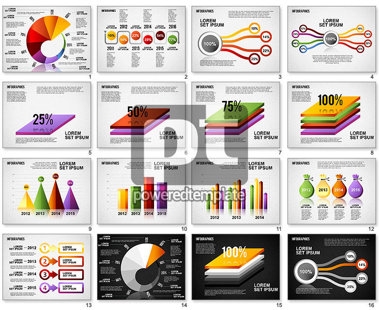 Boîte à outils du rapport d'infographie