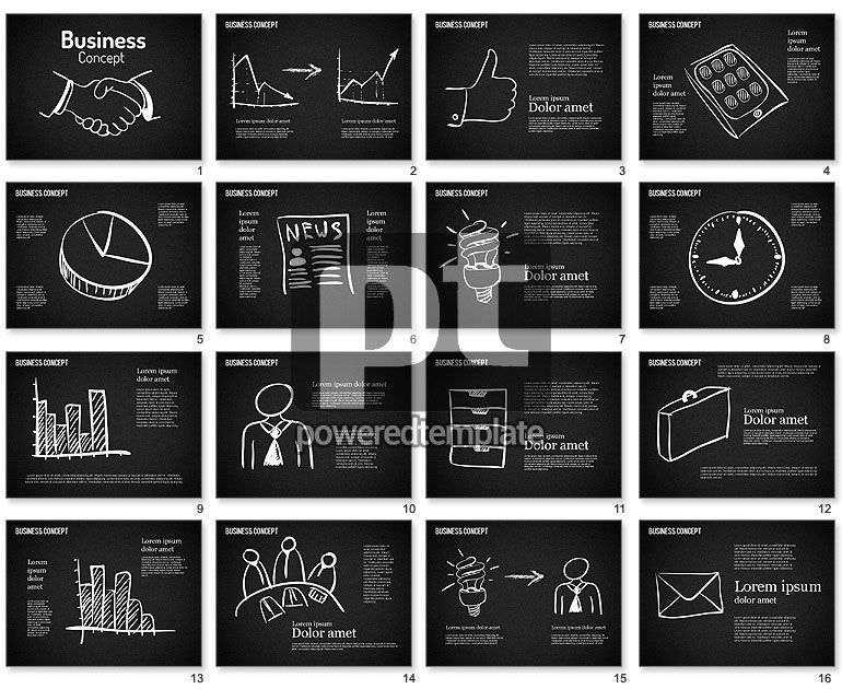 Bentuk Bisnis Di Papan Tulis