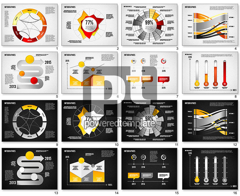 Kumpulan Diagram Infografis