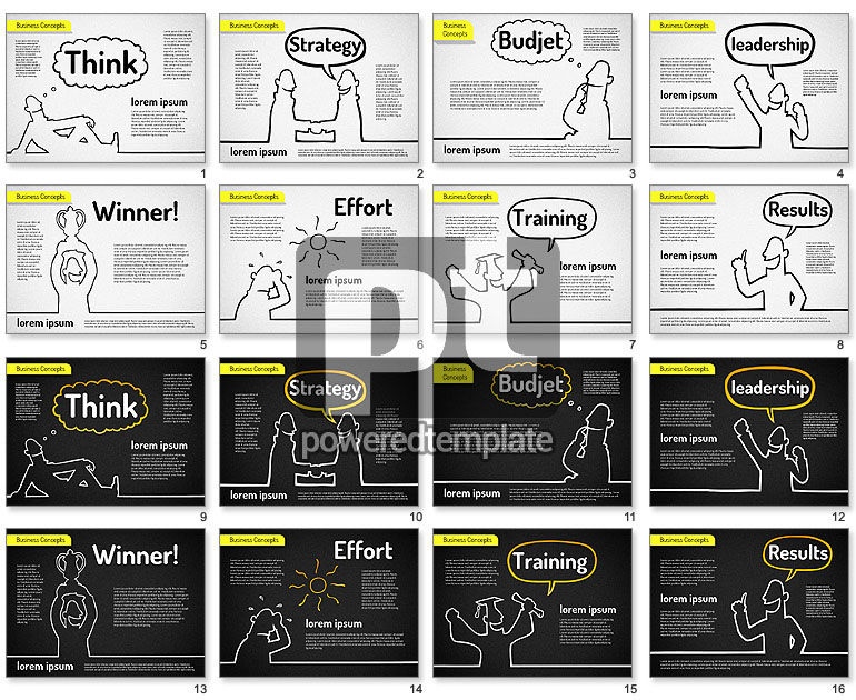 Idea Development Shapes