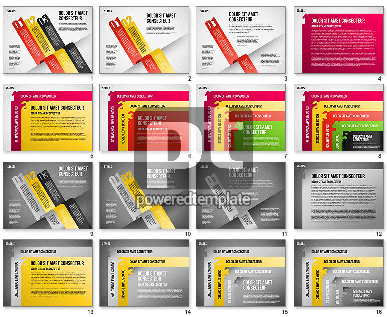 Nastro con diagramma numeri