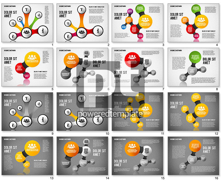 Stapsgewijs planning diagram