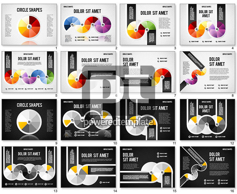 Segmented Round Shapes