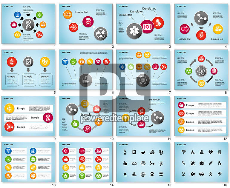 Science Process with Icons