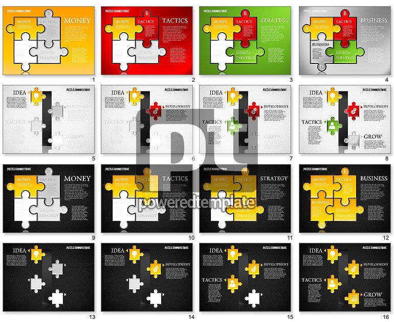 Connexions de puzzle