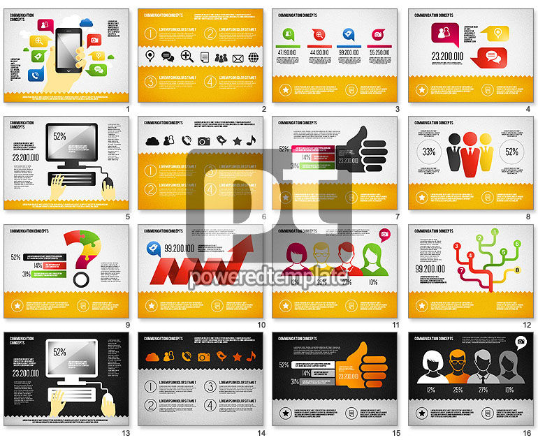 Comunicazione diagramma concetto e le forme