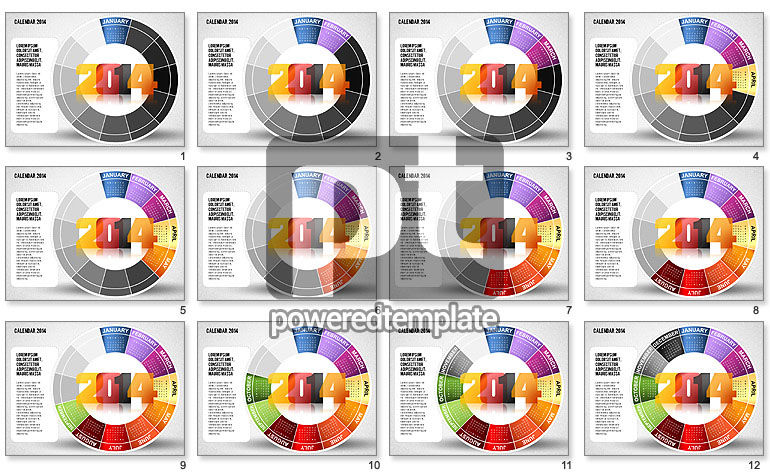 2014 PowerPoint Calendar