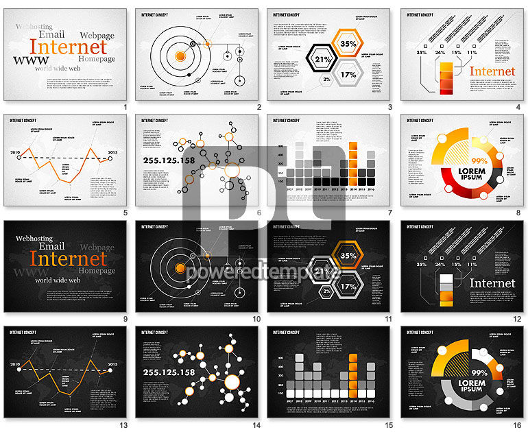 Internet infographics