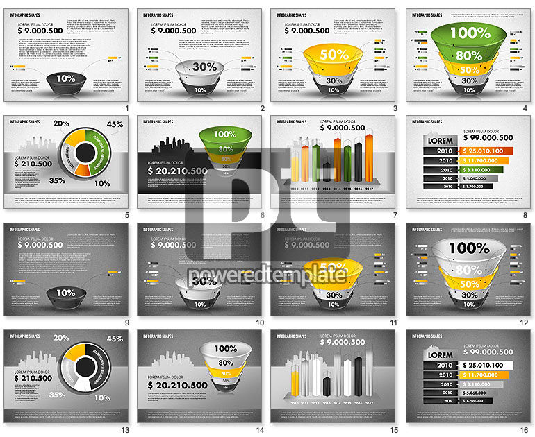 Trichter Infografiken