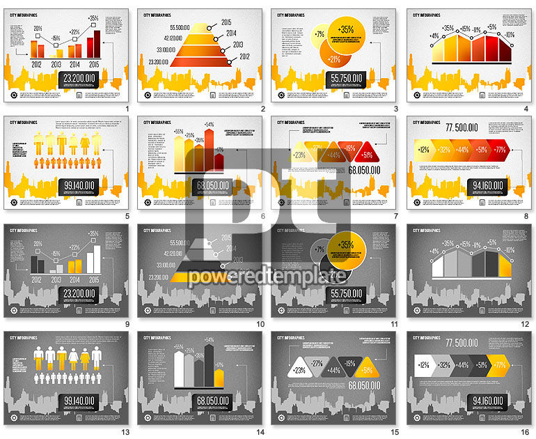 City Presentation Infographics City Presentation Infographics