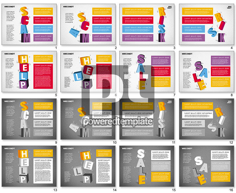 Diagrama Conceptual de Palabras