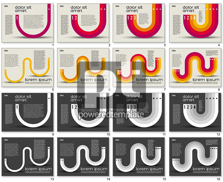 Parabool stijl chart