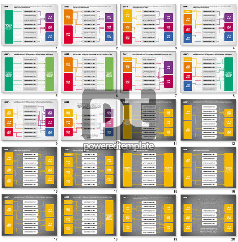 word flowchart microsoft Presentations Process Dispatch Flowchart for PowerPoint