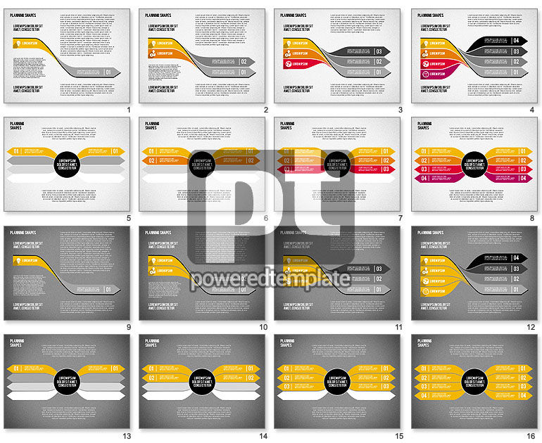 Diagram Perencanaan Panah Yang Diputar