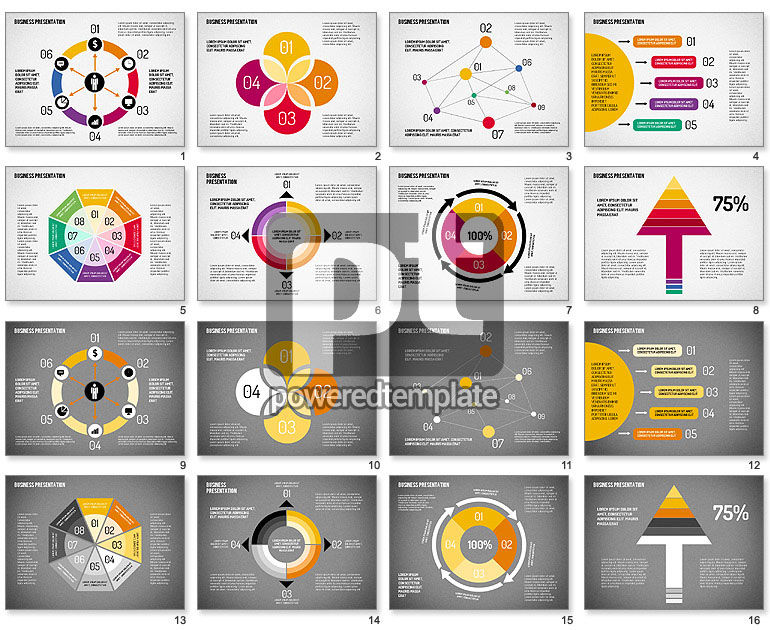 Ensembles de diagrammes des étapes