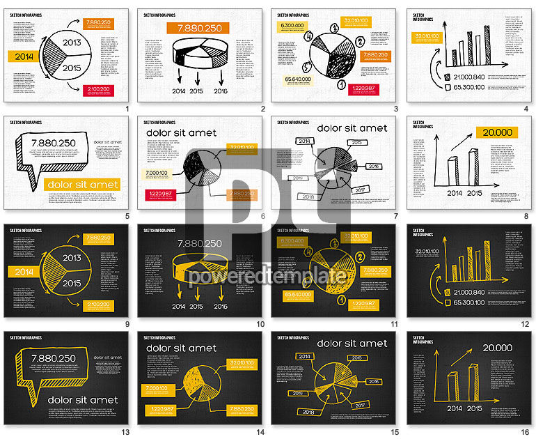 Sketch Style Diagrams