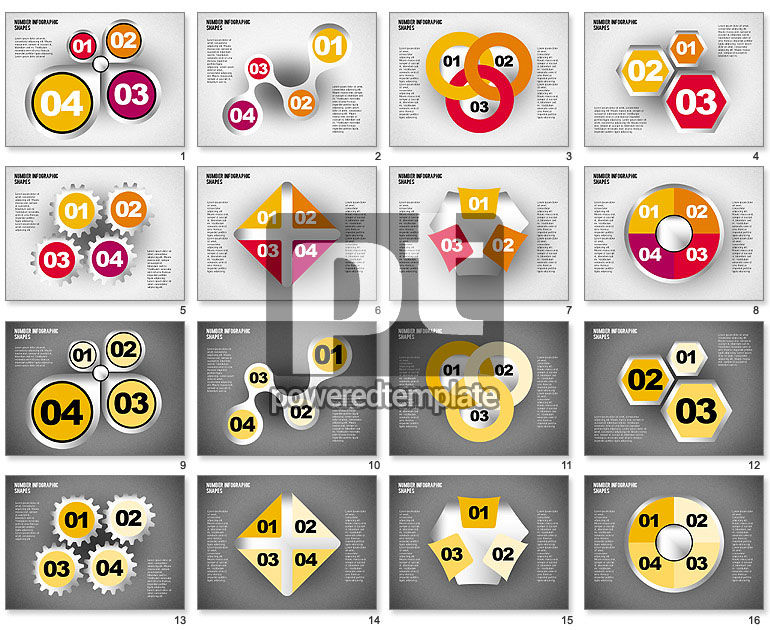 Shapes with Numbers