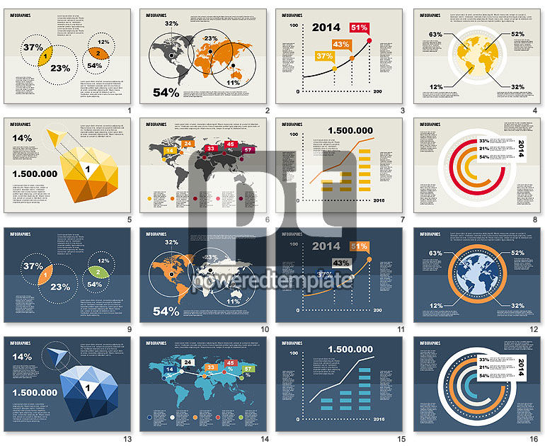 World Figures Infographics