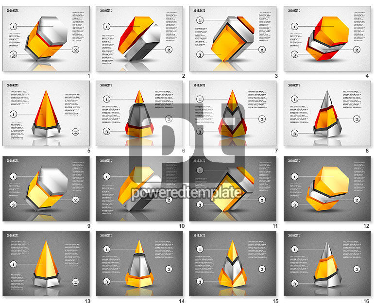 3d formas compostas