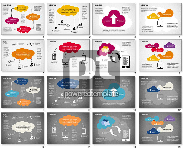 Diagramme des options Cloud