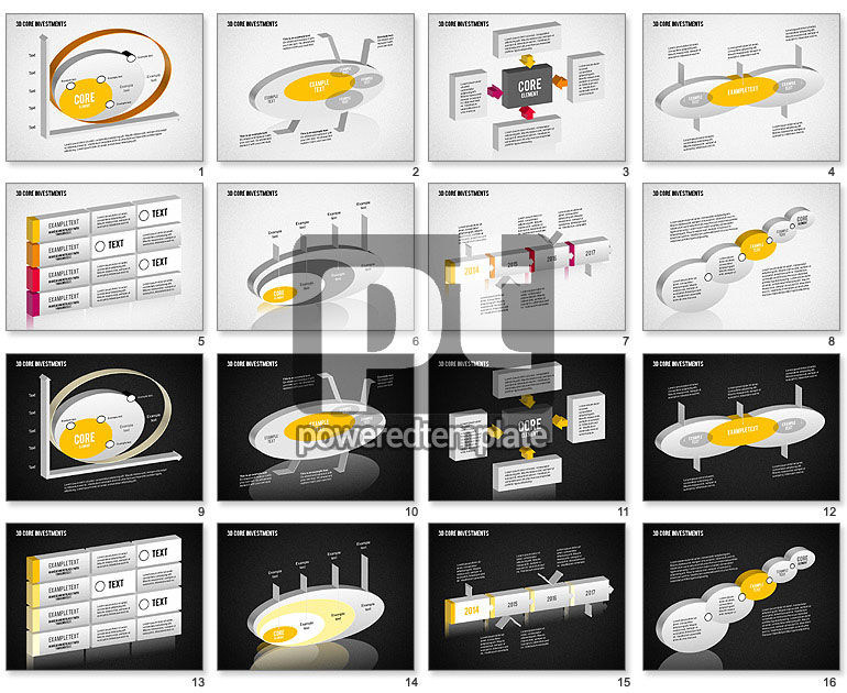 3d investimentos principais