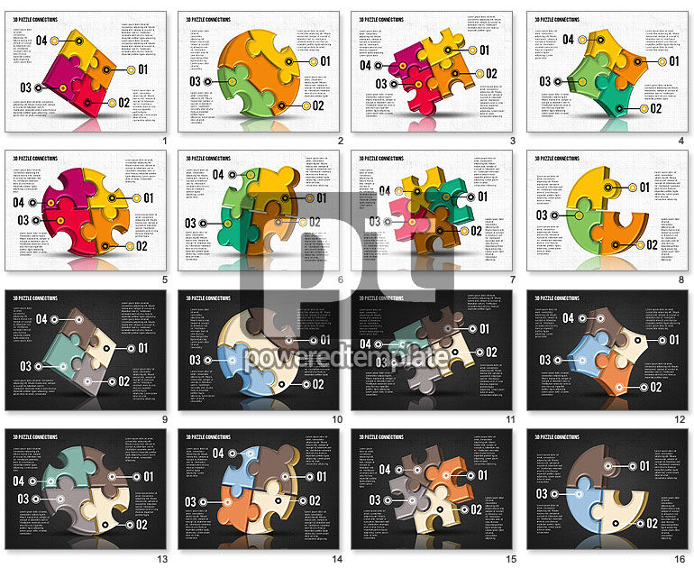 Colorful 3D Puzzle Colorful 3D Puzzle