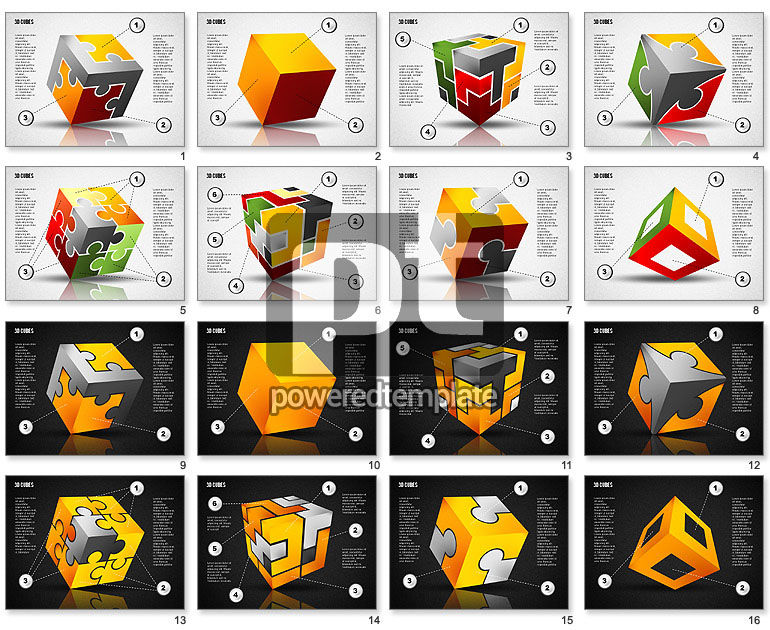 Cube de puzzle