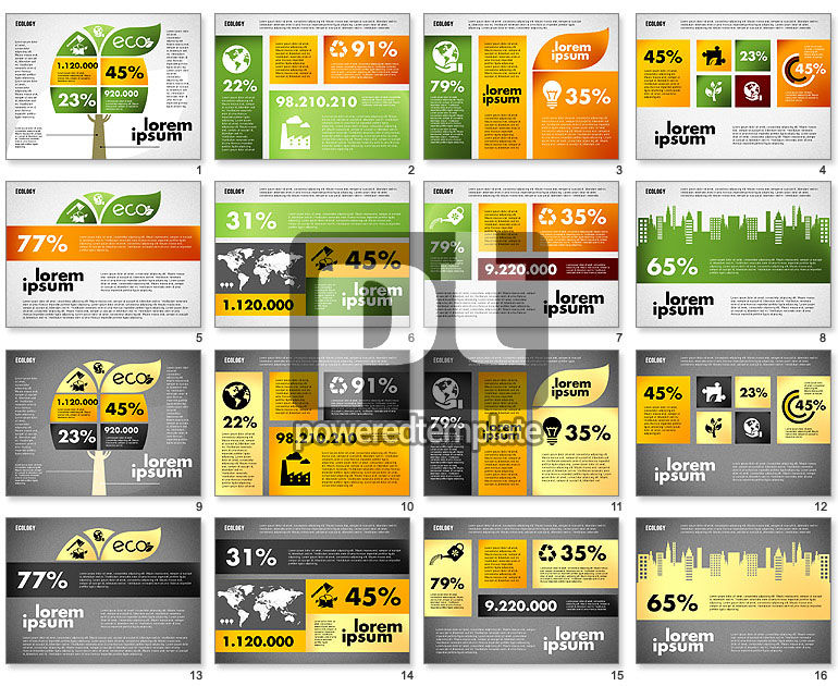 Städtischer Wald infografisch