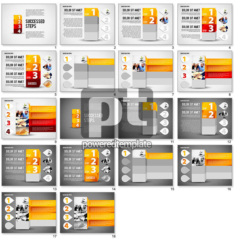 Etapes de réussite