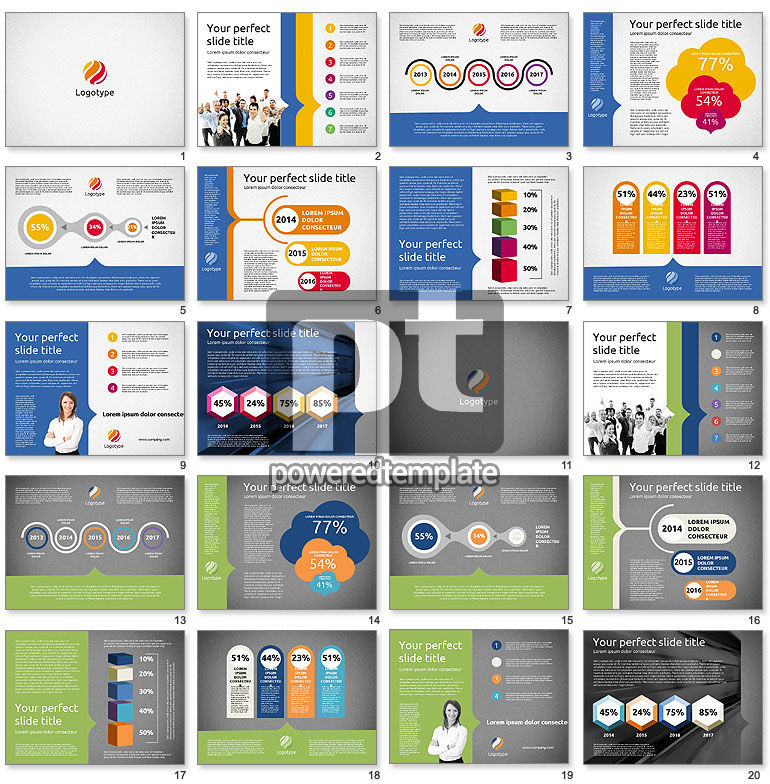 Company Results Presentation Template