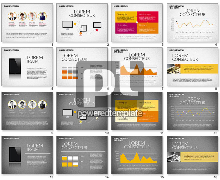 Business Presentation Template