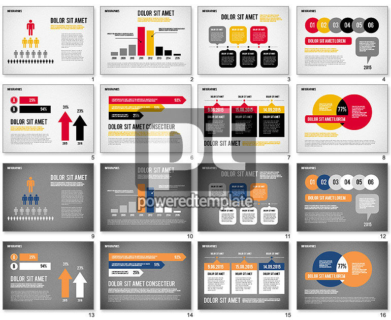 Relatório com infográficos