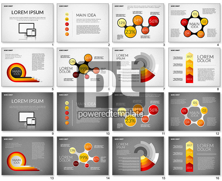 Business Presentation Concept