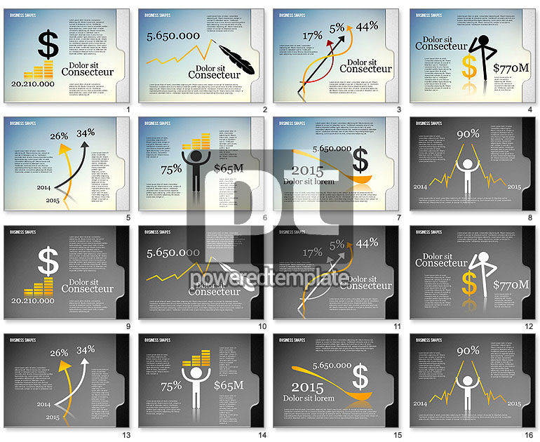 Template Presentasi Keuangan