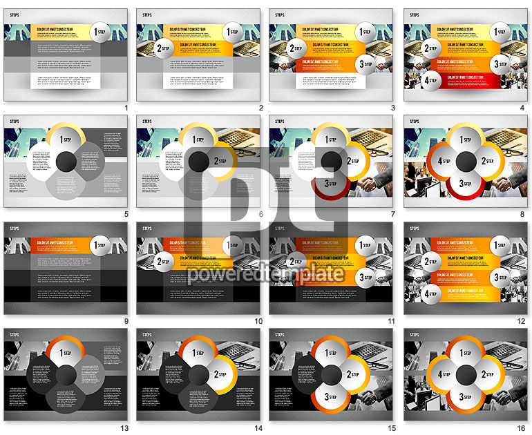 Étapes avec la boîte à outils photo