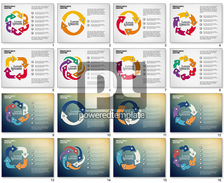 Processo circolare diagramma Toolbox