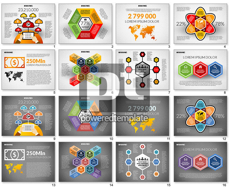 Elementi infographic strumenti