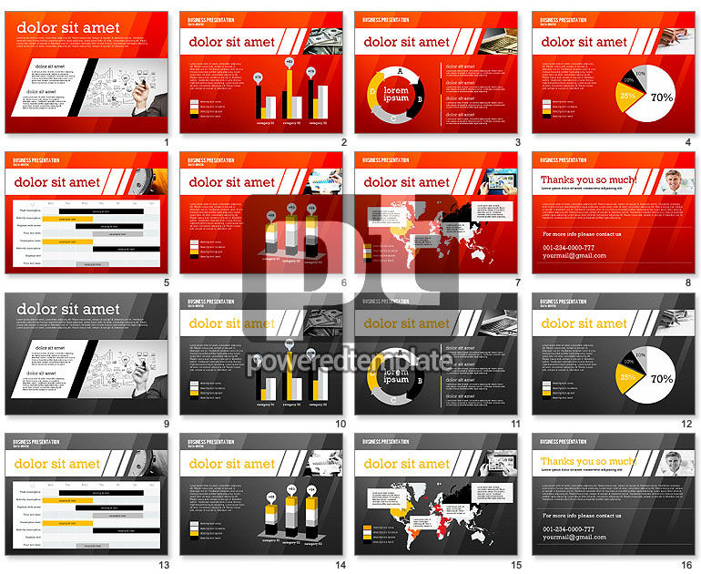 Modern Energetic Presentation (data driven)